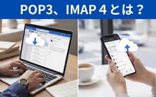 技術情報記事『POP3、IMAP4とは？』のタイトル画像
